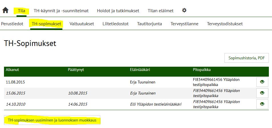 Sähköisen Naseva terveydenhuoltosopimuksen laatiminen Nasevassa on toiminto, jolla terveydenhuoltosopimuksen päivitys on mahdollista tehdä suoraan järjestelmän kautta ilman rekisterivastaavalle