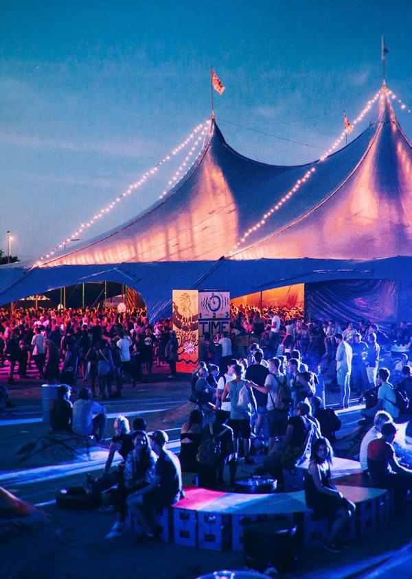 Kulttuuri ja vapaa-aika Tapahtumia Flow Festival keräsi vuonna 2017 75 000 kävijää.