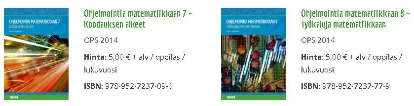 MIKSI OHJELMOINTIA MATEMATIIKKAAN? Joensuun kaupunki päätti hankkia kaikille 7. luokkalaisille ipad:dit. Uusi OPS tuo ohjelmoinnin matematiikan tunnille.