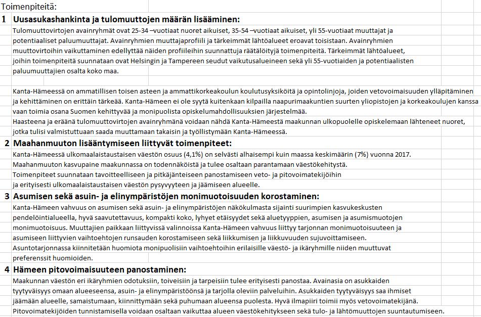15 2017 2020 2025 2030 2035 2040 Erotus 2017-2040 Kanta-Häme 172720 170680 169910 171481 174000 176000 3280 Hämeenlinnan seutu 93879 93300 93710 95753 98261 100100 6221 Riihimäen seutu 45553 44880
