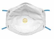 16 Hengityksensuojaimien tuoteluettelo 2016 8300-sarjan kuppimalliset hengityksensuojaimet 8300-sarjan hengityksensuojaimet suojaavat pölyltä ja hiukkasilta ja ne on suunniteltu käyttäjille, jotka