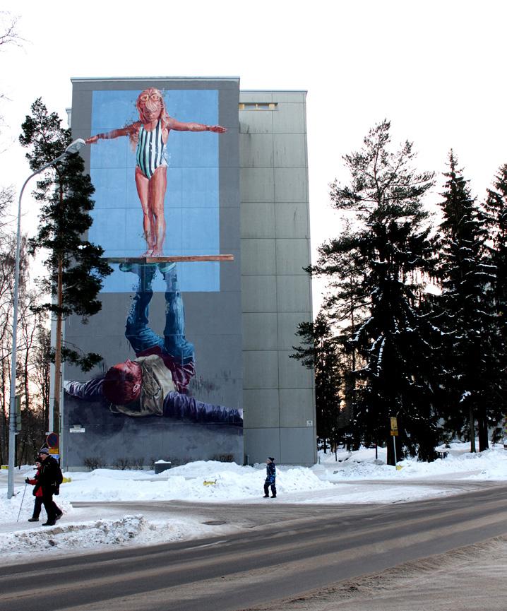 OHJE Julkisivumaalaus eli muraali on seinään tai muualle rakennettuun ympäristöön yleensä maalaamalla toteutettu kuva, teksti tai niiden yhdistelmä. Laajempana käsitteenä puhutaan katutaiteesta.