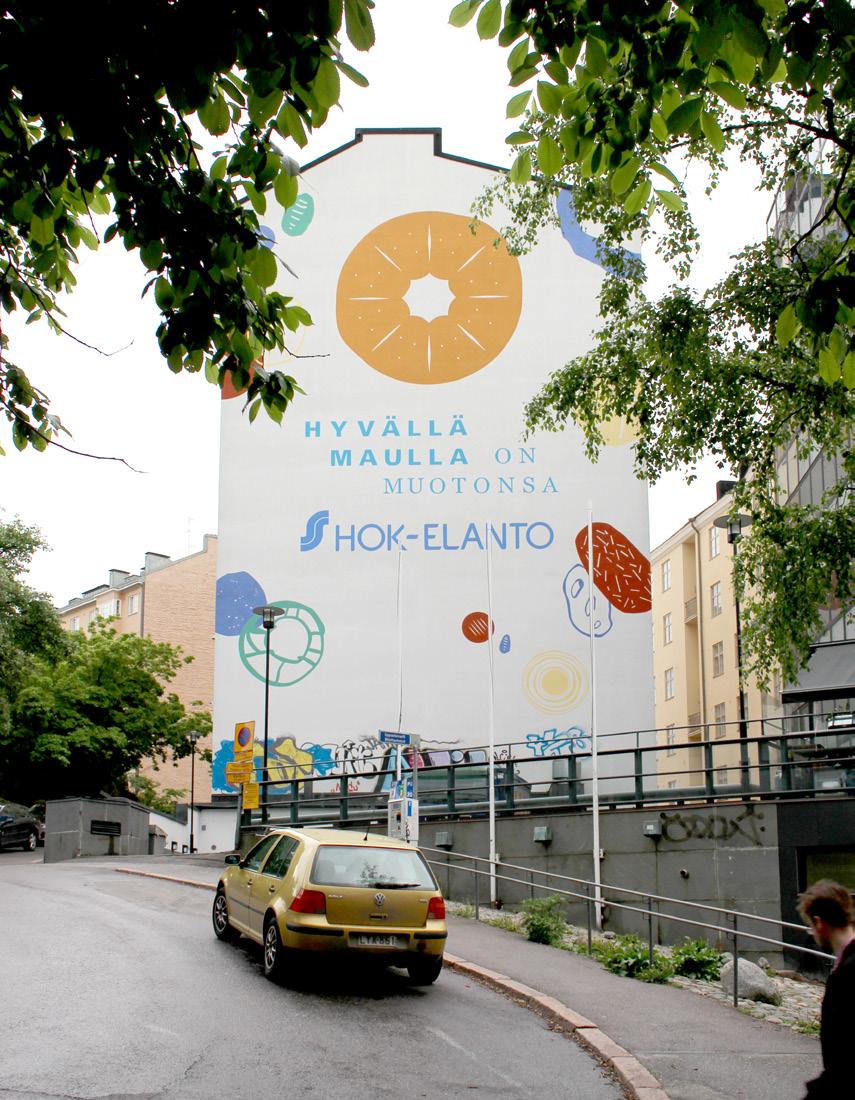4 on hyvä seurata myös maalauksen päätyttyä. Muraali ei saa aiheuttaa häiriötä tai vaaratilanteita.