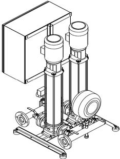 BM2 -MVV(F) 2/_ G2" PN DN5 PN Free space - 3 mm required