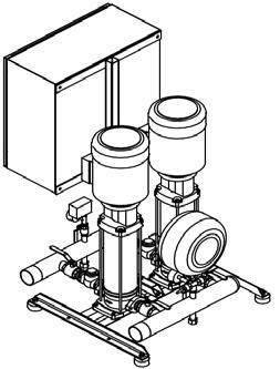 BM2 -MVV(F) 6/_ G2½" PN- DN65 PN Free space - 3 mm