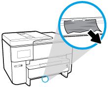 2. Tarkista syöttölokeron paikka tulostimessa. Poista paperitukos aukon sisältä. 3. Työnnä paperilokero 2 takaisin paikalleen.