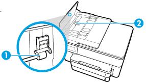Pyyhi pöly, tahrat ja lika pois tulostimen sisäpinnoilta pehmeällä, kostealla ja nukkaamattomalla kankaalla. Älä läikytä nesteitä tulostimen sisäpuolelle tai ohjauspaneelille.