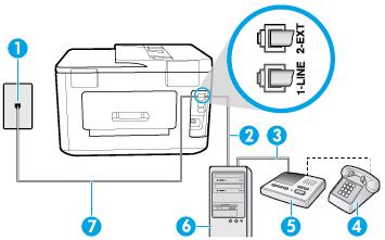 7. Muuta tulostimen Soittoa ennen vastausta -asetuksen arvoksi tulostimen tukema enimmäismäärä hälytyksiä. (Suurin soittomäärä vaihtelee maittain ja alueittain.) 8. Tee faksitesti.