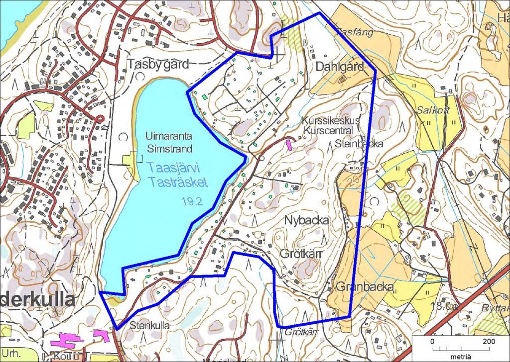 T6 Itä-Taasjärvi ja K8 B Hiekkamäki.
