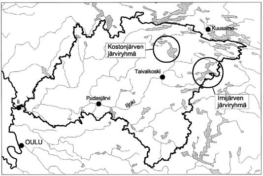 Johdanto 1 Iijoen vesistön latvaosissa sijaitsevia Irni-, Polo- ja Kerojärviä sekä Koston-, Kynsi- ja Tervajärviä on säännöstelty energiatuotannon ja tulvasuojelun tarpeisiin 1960-luvun puolivälistä