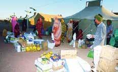 Norjalaisen Länsi-Saharan tukikomitean mukaan Norjan humanitaarinen apu pakolaisleireille Algeriassa on tällä hetkellä useita miljoonia Norjan kruunuja vuodessa (http://www.vest-sahara.no/a50x246).