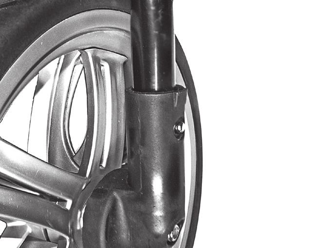SWIVELHJUL KÄÄNTYVÄT PYÖRÄT SVINGBARE HJUL SVINGBARE HJUL SWIVEL WHEELS A B SE (A) Tryck hjulet på hjulfästet tills det fastnar med ett klick.