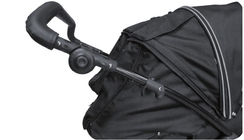 JUSTERA HANDTAGETS VINKEL / TYÖNTÖAISAN KORKEUDEN SÄÄTÄMINEN / REGULERING AV VINKELN PÅ HÅNDTAKET / REGULERING AF KNÆKSTYR / ADJUSTING HANDLE ANGLE SE Ställ vinkeln på handtaget genom att trycka in