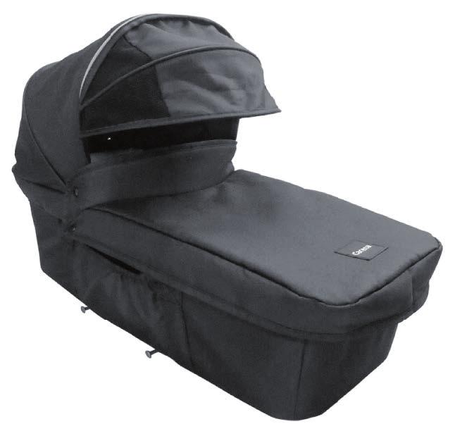 Liggkorg / Vaununkoppa / Bag / Barnevognsdel / Pram body SE Liggkorg till Visby säljs separat. FI Vaununkoppa Visby myydään erikseen. NO Bag til Visby selges separat.
