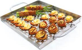 64004 GRILLAUSTARVIKESARJA Laadukas Broil King -grillausvälinesarja on valmistettu yhtenä kappaleena 1,8 mm:n ruostumattomasta teräksestä. Se täyttää grillaajien tiukimmatkin vaatimukset.