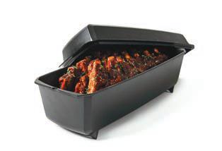 69470 FAJITAPANNU Tukevassa valurautapannussa voi paistaa esimerkiksi fajitoja.