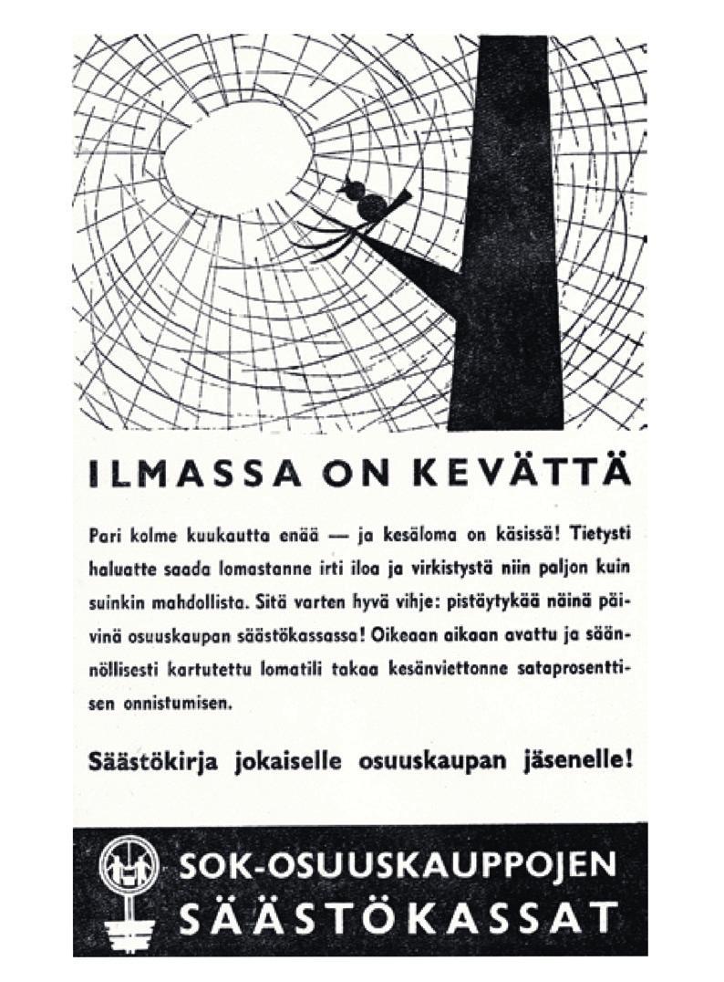 Satakunnan Osuuskaupan toimialueella Bonusta myöntävät paikalliset yhteistyökumppanit: Terveyskauppa Juuret 100 vuoden takana Tärkeä osa osuustoimintaa jo sata vuotta sitten olivat säästökassat.