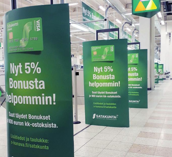 Asiakasomistajuus kannattaa Satakunnan Osuuskaupan omistajana olo on nyt entistä palkitsevampaa. Yksi juhlavuoden teoistamme omistajiemme hyödyksi olivat bonustaulukkoon tehdyt muutokset.