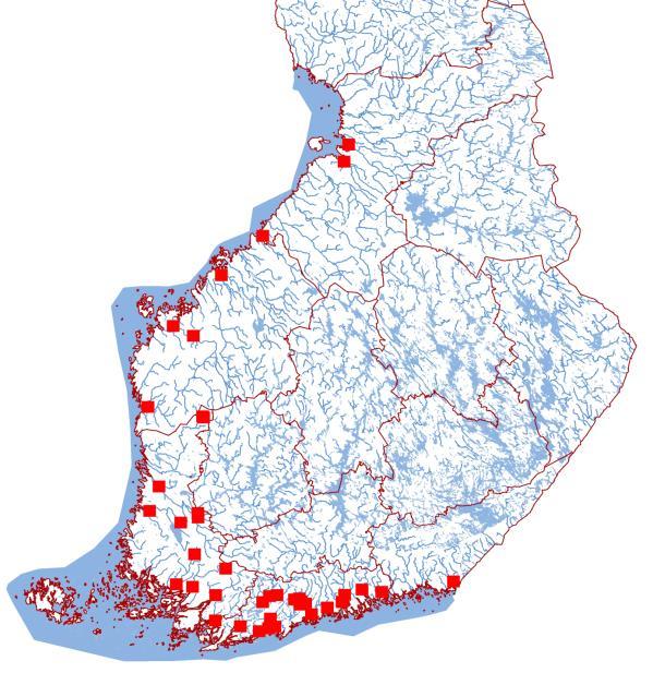 Taneli Duunari-Työntekijäinen, SYKE 1.12.2017 Pintavesien torjunta-aineseuranta 2007-2014 pyrki keräämään aineistoa VPD:n raportointeja varten Vesinäytteitä yht 650 + rinnak.