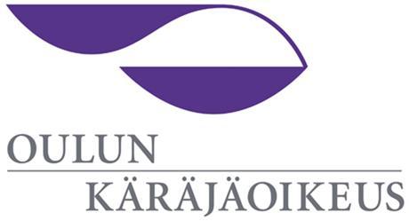 LISÄOHJEITA ASIANOMISTAJALLE ASIANOMISTAJANA OULUN OIKEUSTALOLLA Oulun oikeustalon edessä ei ole asiakaspaikkoja. Henkilöautolla saavuttaessa pysäköintitilaa löytyy mm.