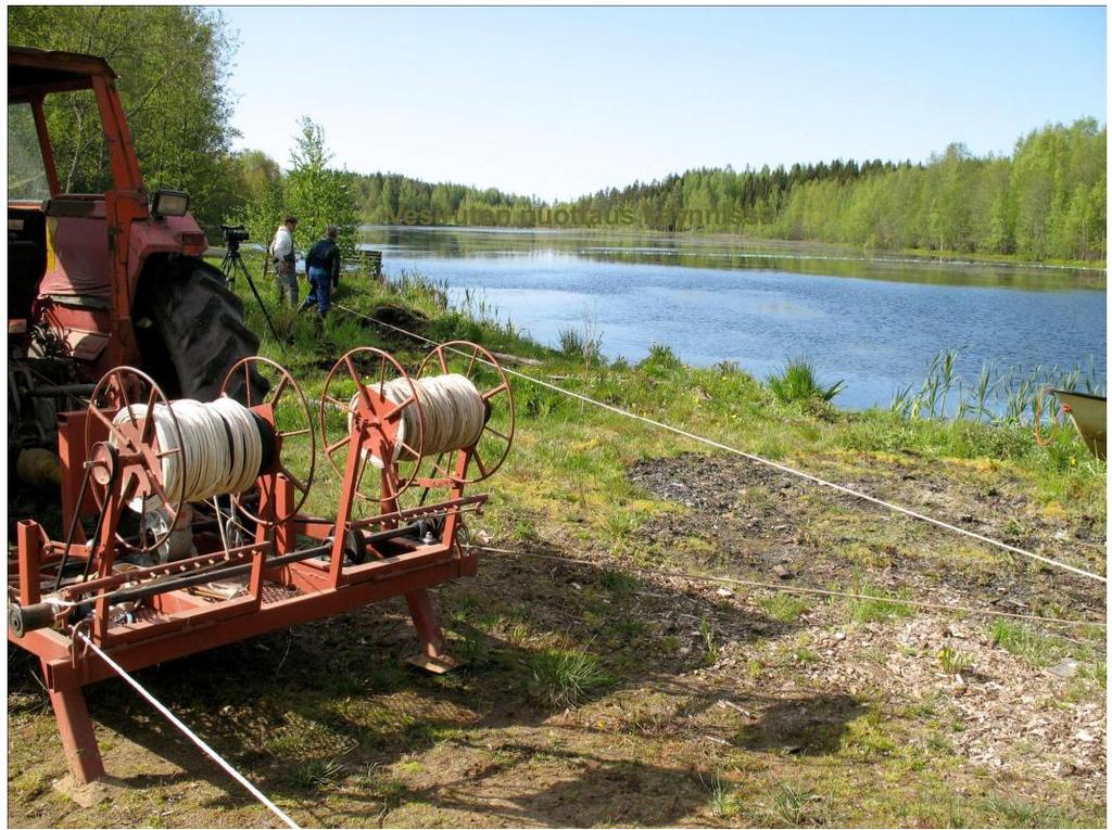 Vesiruton laajamittainen poisto vaatii ainakin ilmoituksen ELY-keskukselle vähintään 30 vrk ennen toimenpidettä. Kuva 11.