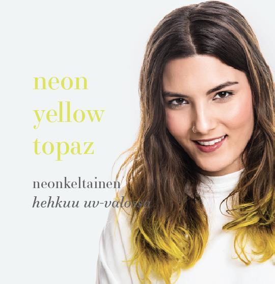 Neon yellow topaz Neon yellow