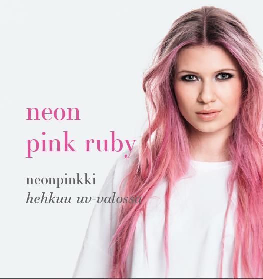 Neon pink ruby Neon pink - no basic blonde for me,