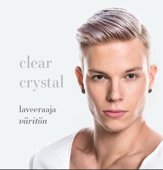 Clear crystal KÄYTTÖVALMIS SUORAVÄRIN LAVEERAAJA Color Mask Art Clear Crystal on geelimäinen, väritön laveeraaja, jota voidaan käyttää sellaisenaan antamaan kiiltoa hiuksiin tai sekoittaa muiden
