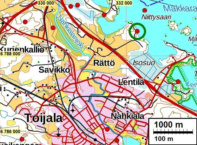 2 Sisältö Perustiedot... 2 Kartat... 3 Tulos... 8 Lähteet... 8 Kansikuva: Valvonnassa kaivetun maakaapeliojan pohjoisosaa. Etelälounaaseen. Perustiedot Alue: Akaa Toijala.