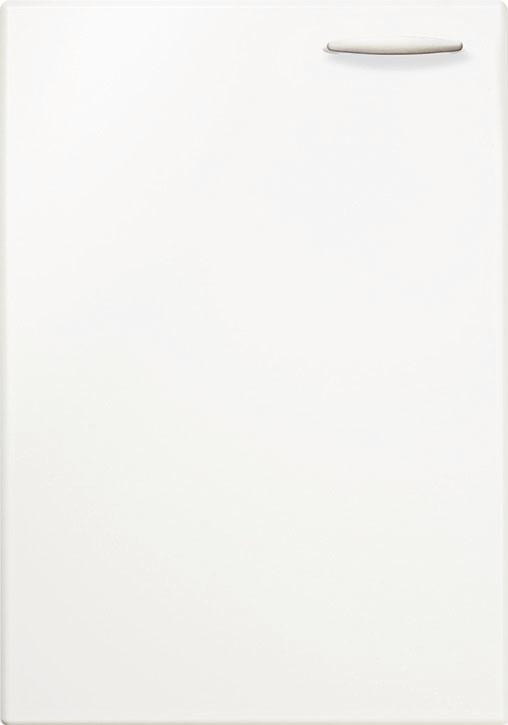 Ovimallit/Dörrmodeller 10 puhdas valkoinen hel Diana Pyöreäreunainen maalattu MDF-ovi,