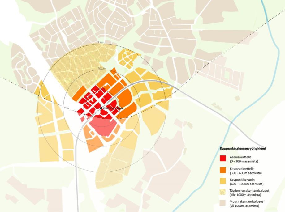 VE 0 olisi nykyisten suunnitelmien mukaan etenevä kehityskulku, kun taas VE 0+ olisi siihen perustuva, mutta paikoin uudelleen suunniteltu kehityskulku yhden aseman kaupungista.