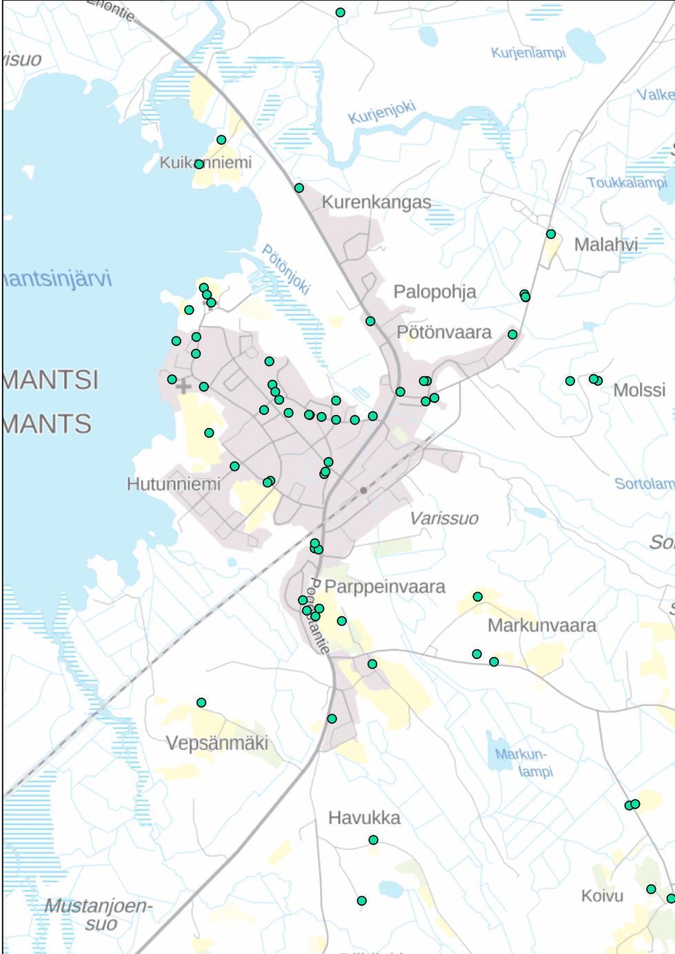 ILOMANTSI - Karjalais-venäläinen aluehallinnon paikka eli pogosta, synty tod. näk.