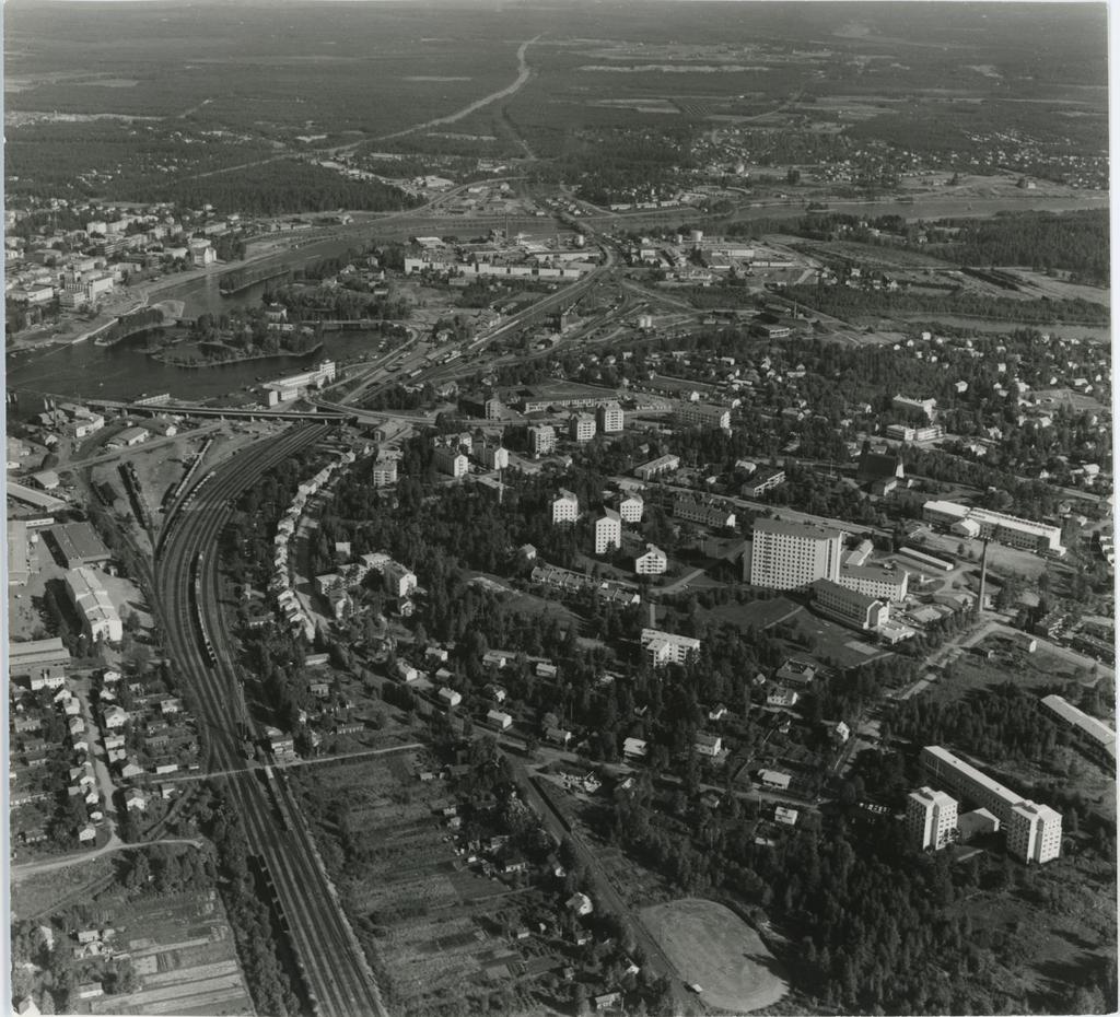 Niinivaaraa 1970-luvun