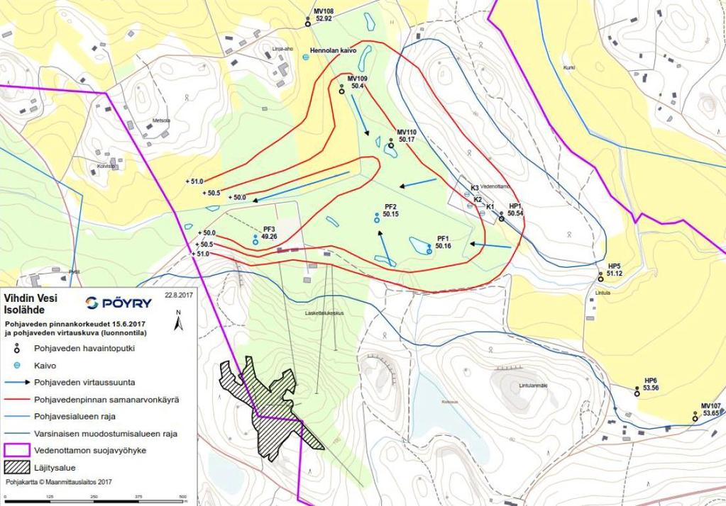 Vesilain mukainen lupahakemus 11 / 1 Kuva 8.