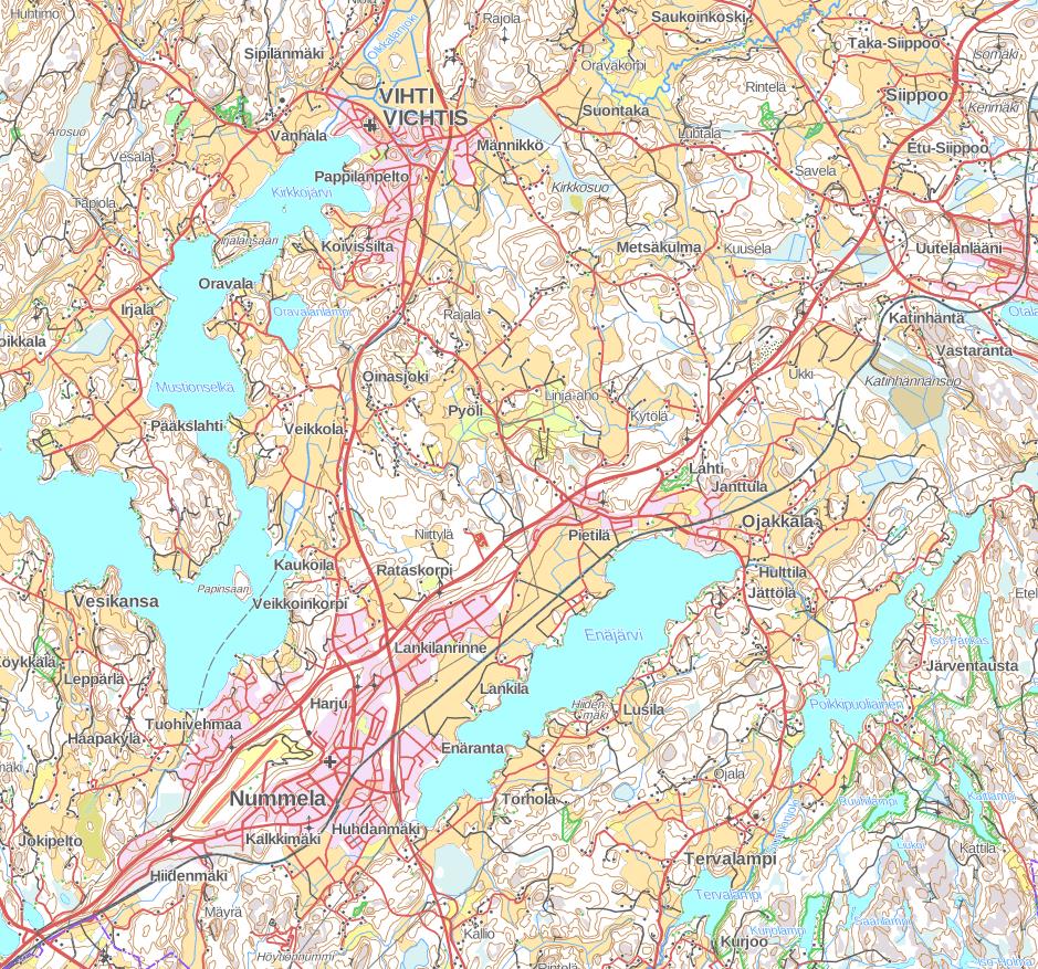 Vesilain mukainen lupahakemus 2 / 1 3. HANKKEEN TARKOITUS JA YLEISKUVAUS Hankkeen tavoitteena on parantaa Vihti Ski Center Oy:n laskettelukeskuksen rinneturvallisuutta, käytettävyyttä ja palvelutasoa.