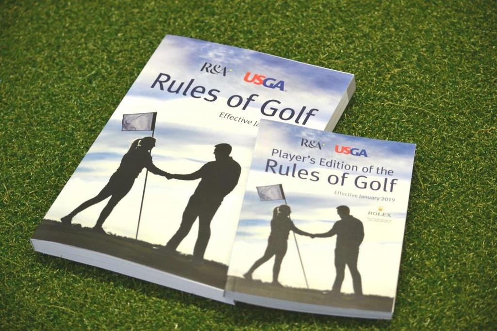 DOKUMENTAATIO Rules of Golf Players Edition of the Rules of Golf Official Guide to the Rules of Golf The Rules of Golf with Interpretations Committee Procedures The Modified Rules of Golf for Players