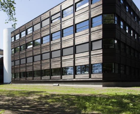 Power House Kjørbo, Norja BREEAM-NOR Outstanding certificate Refurbishment project of two office buildings from the 1980s into energy positive buildings.
