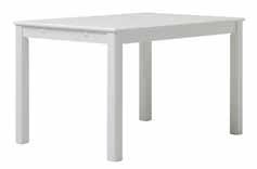 Pöytä 170 Koko: 170x85 cm, jatkopala 45 cm Korkeus: 75 cm Pöytä 120