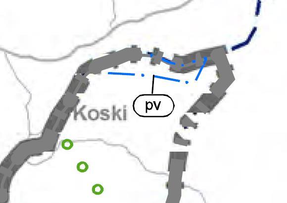 Museoviranomaisilta on muinaisjäännöslain mukaisesti pyydettävä lausunto suunnitelmista ja toimenpiteistä alueella Kaavassa Slussinkosken alueella on myös merkintä pohjavesialueesta.