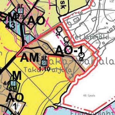 Taka-Vaijalan ja Kuulialan vanhan kylän asemakaava, kaavaselostus, liite 1: osallistumis- ja arviointisuunnitelma Maakuntakaava Suunnittelualueella on voimassa Pirkanmaan 1.maakuntakaava.