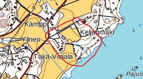 Taka-Vaijalan ja Kuulialan vanhan kylän asemakaava, kaavaselostus, liite 6: Päivitys luontoselvitykseen liito-oravien osalta 2016 2.