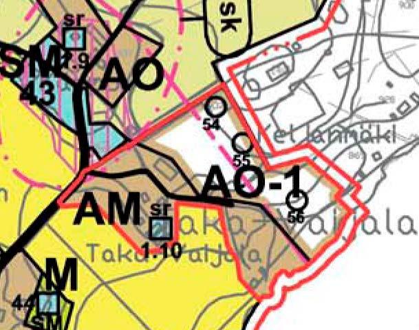 3.2 Suunnittelutilanne Asemakaava Alueella ei ole voimassa olevia asemakaavoja. Osalla Taka-Vaijalan tilaa voimassa ollut Kelppiänselän ranta-asemakaava on kumottu vuonna 2011.