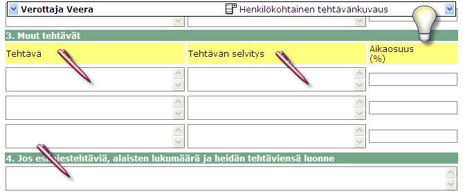 10. Jos haluat tulostaa lomakkeen käyttöösi ja täytettäväksi paperilla, napsauta haluamasi lomakkeen rivillä kohtaa Tulostettava versio ja tulosta lomake selaimen tulostinkuvakkeella. 11.