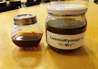 Tausta BioKymppi Oy, Kitee Tuotteet Biokaasu Sivuvirtoina: typpipitoista lannoitevettä, LuomuKymppi A:sta kiinteää maanparannusainetta LuomuKymppi B:stä.