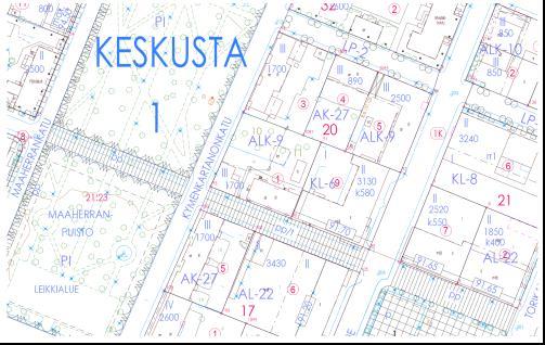 Lähtökohdat Korttelin 20 tontille 10 suunnitellaan uudisrakentamista, joka täydentää ruutukaavakeskustan rakennetta.