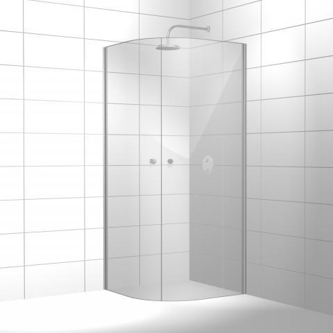 Suihkunurkkauksen seinien koot katsotaan aina kylpyhuonekohtaisesti.