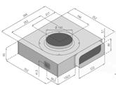 179 780 152 124 1,5 80 314 49 5 382 56 4 13 94 Induktiotaso leveys: 80 cm 4 keittoaluetta, 9 tehoalueella, 2 alueella