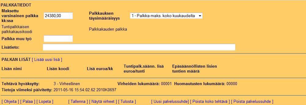 SelainPestin käyttöohje 4/8 Klikkaa Tallenna, kun on valmista.