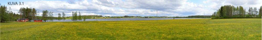 10 Särkijärven länsipäässä on järven molemmilla rannoilla maisemallisesti arvokasta vilje- Kuva 12. lysmaata.
