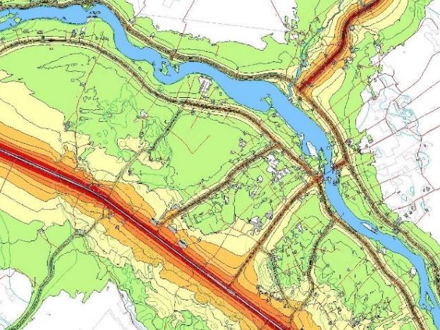 Kohteet Maankäytön suunnittelu eri vaiheissaan ja erityisesti asuinrakennukset, sairaalat (varavoimakoneet, ilmastointilaitokset), helikopterikentät, teollisuusrakennukset.